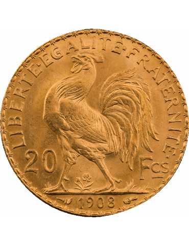 Pièce en Or de 20 Francs...