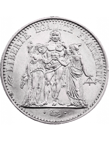 Pièce en argent - 10 francs Hercule - face