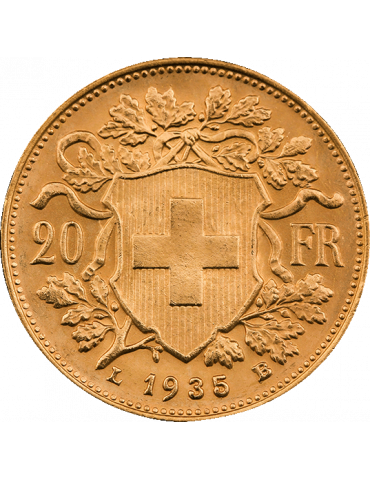 Pièce en Or de 20 Francs...